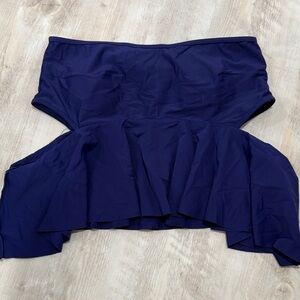 Navy Blue Bikini Top